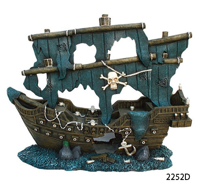 Fish Tank Decoration-Shipwreck Series