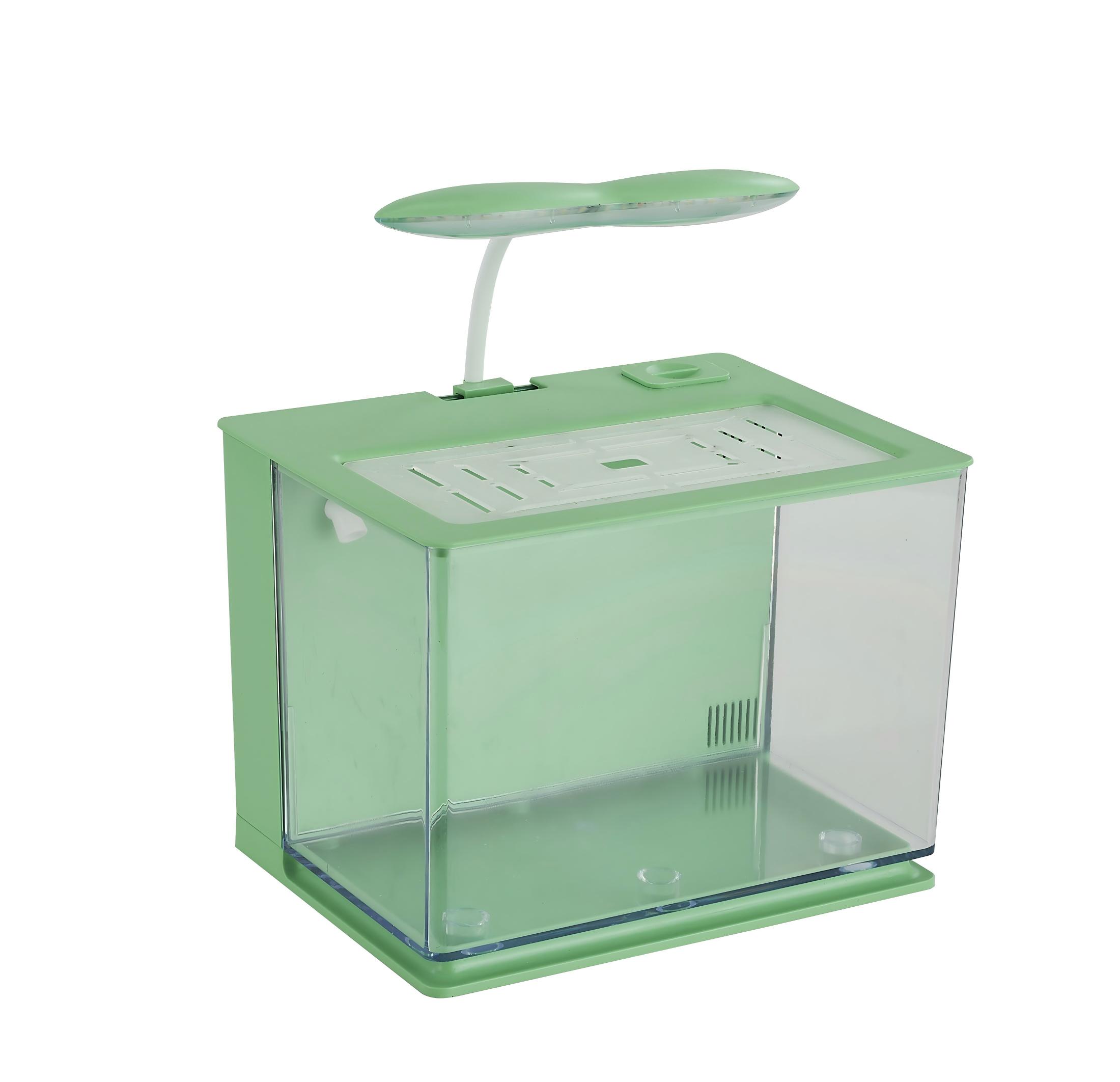 Large Betta Fish Tank with LED Light – Spacious Aquarium Habitat for Betta